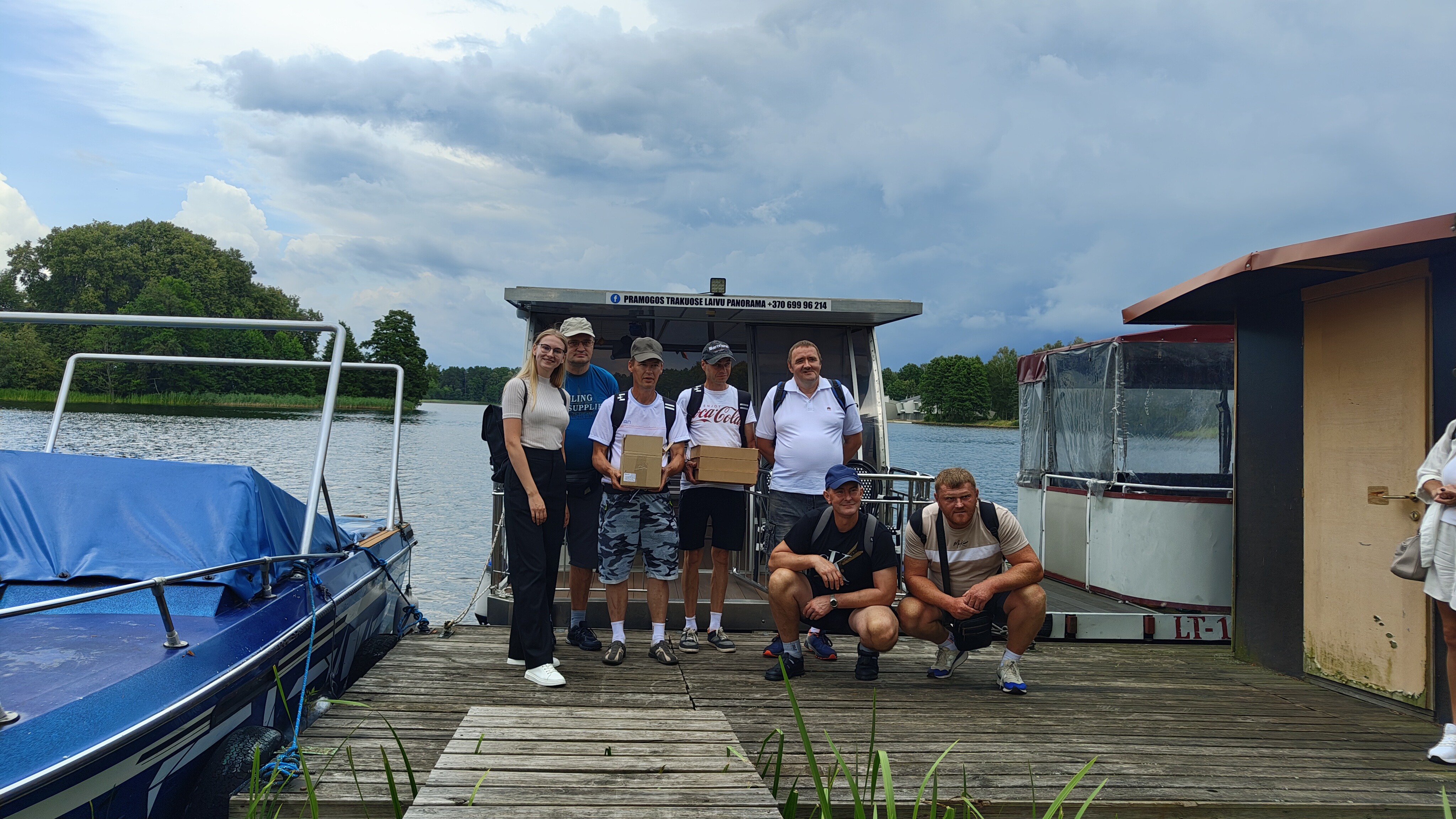 SENI CUP 2024 čempionų išvyka į Trakus